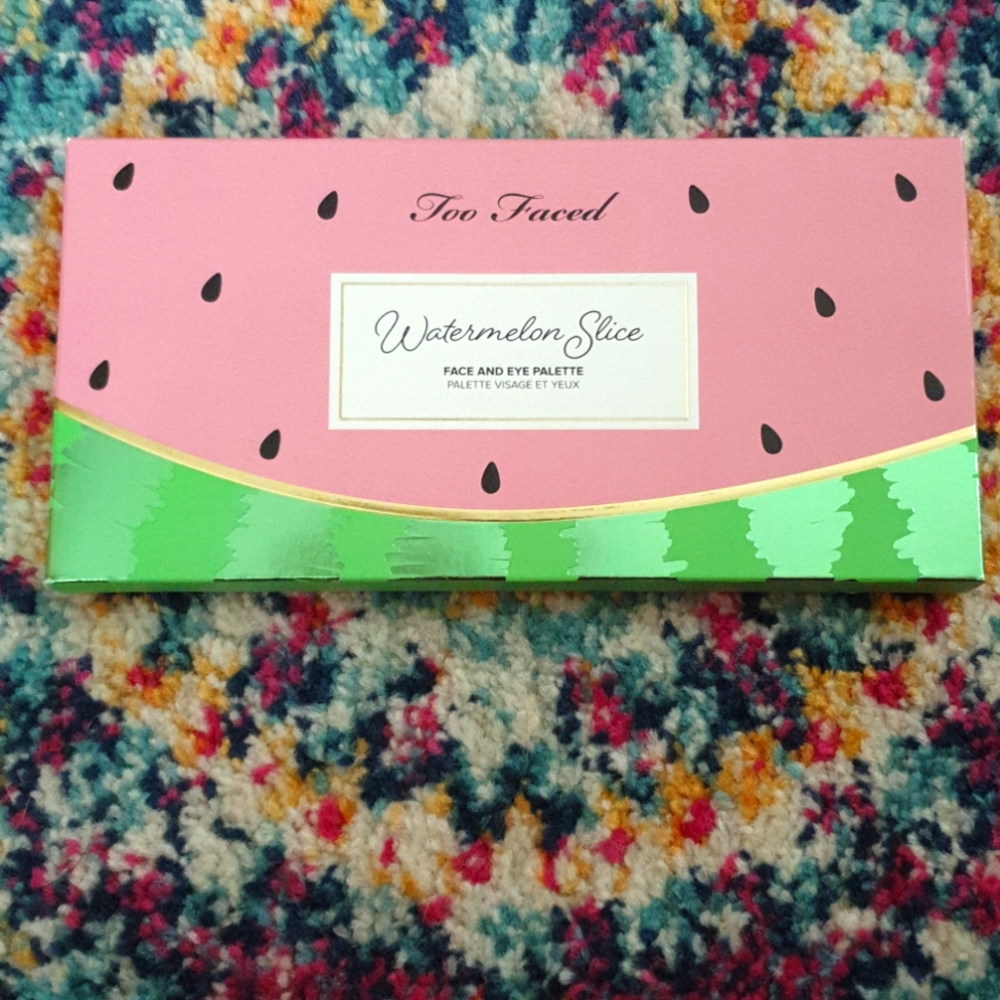 NWT Discontinued Too Faced Watermelon Slice Palette
